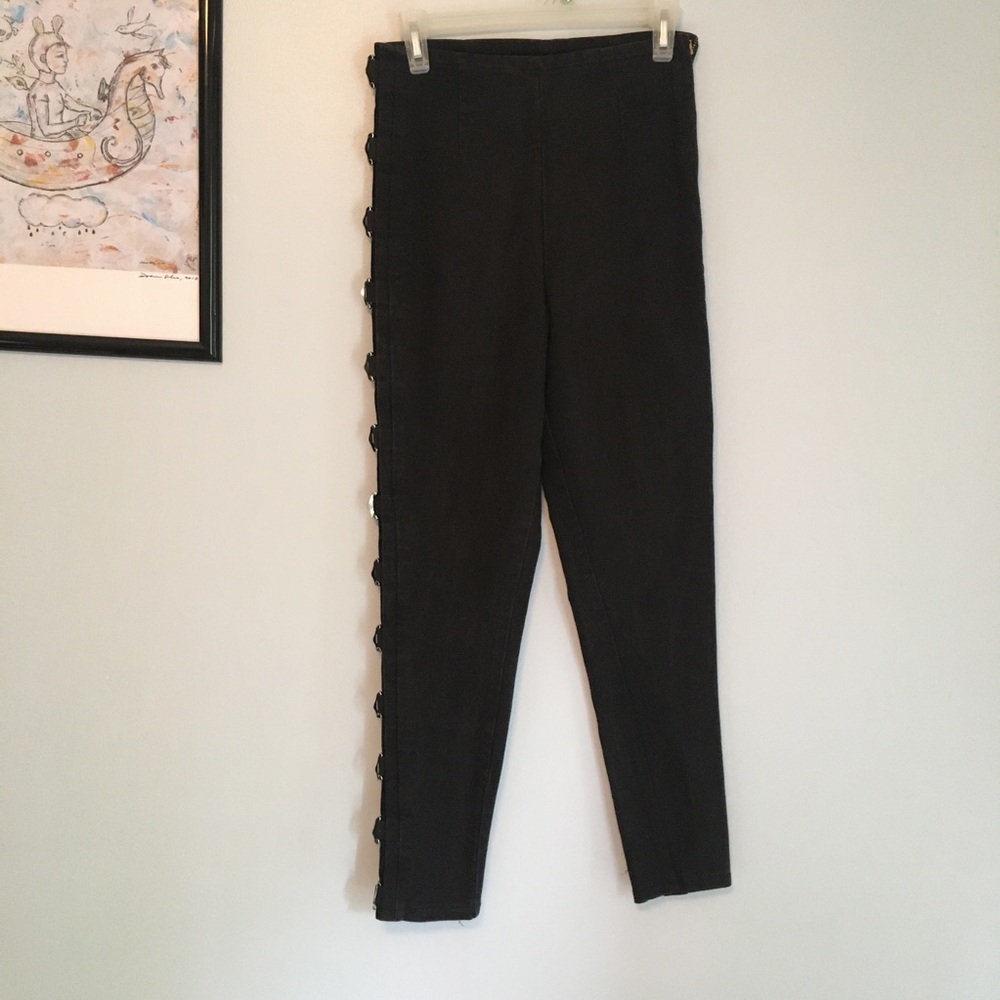 True 80s extra high waist skinny jeans - Picture 2 of 9